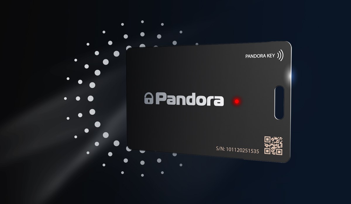 Новинка карта-метка Pandora Card