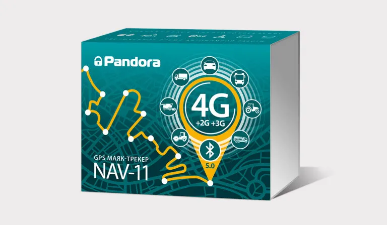Pandora NAV-11 – новый 4G GPS-трекер с питанием от бортсети и аварийным питанием